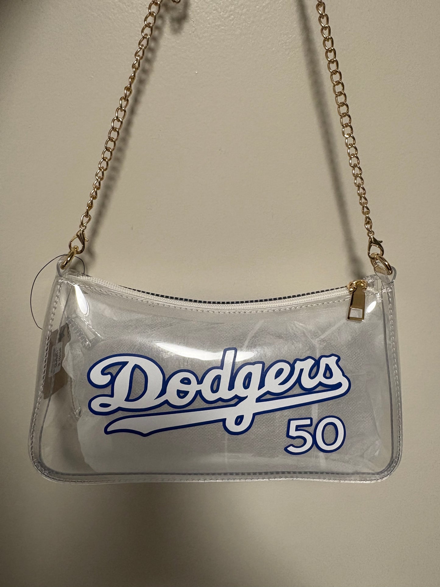 Dodgers Clear Bag