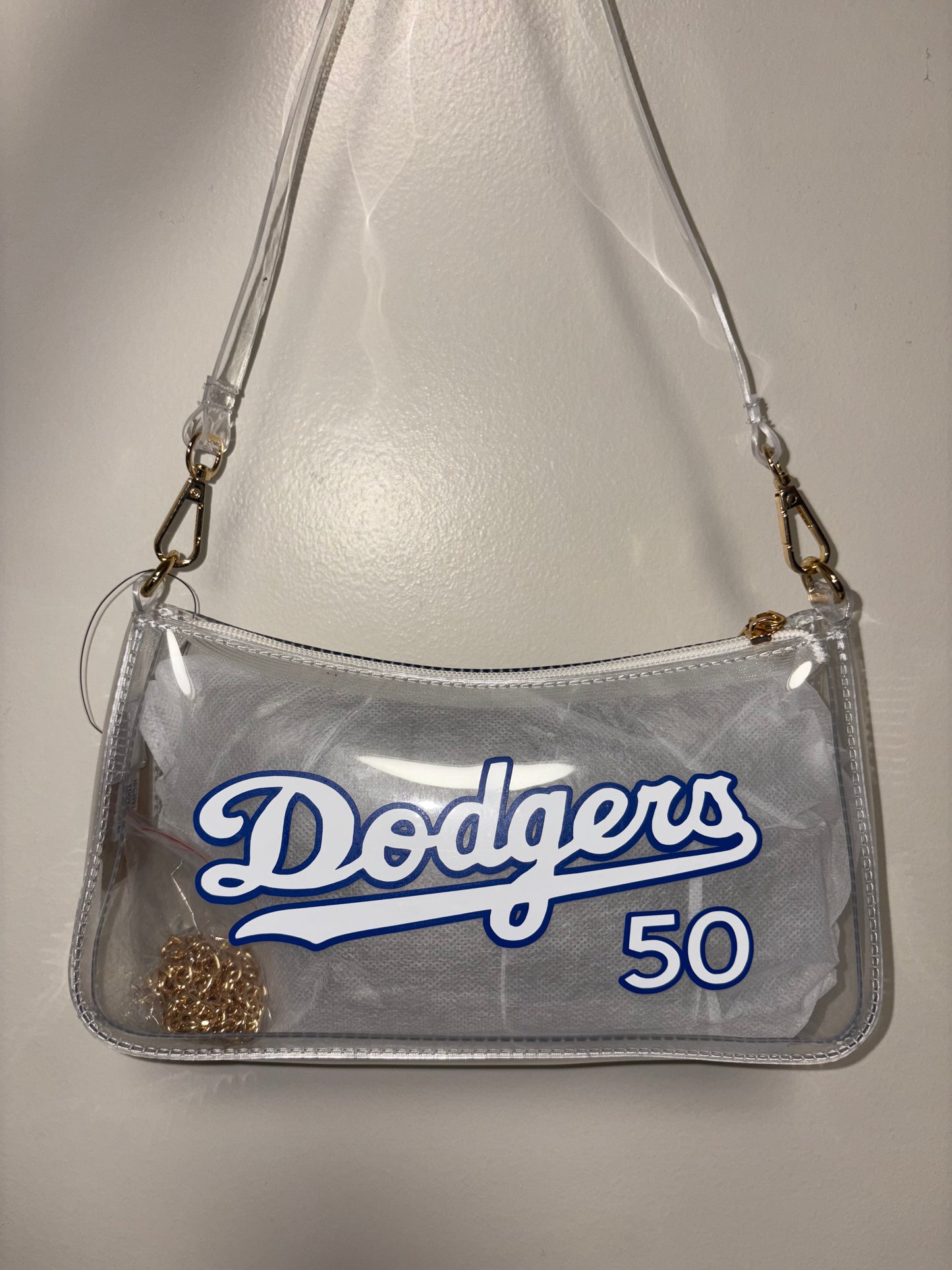 Dodgers Clear Bag