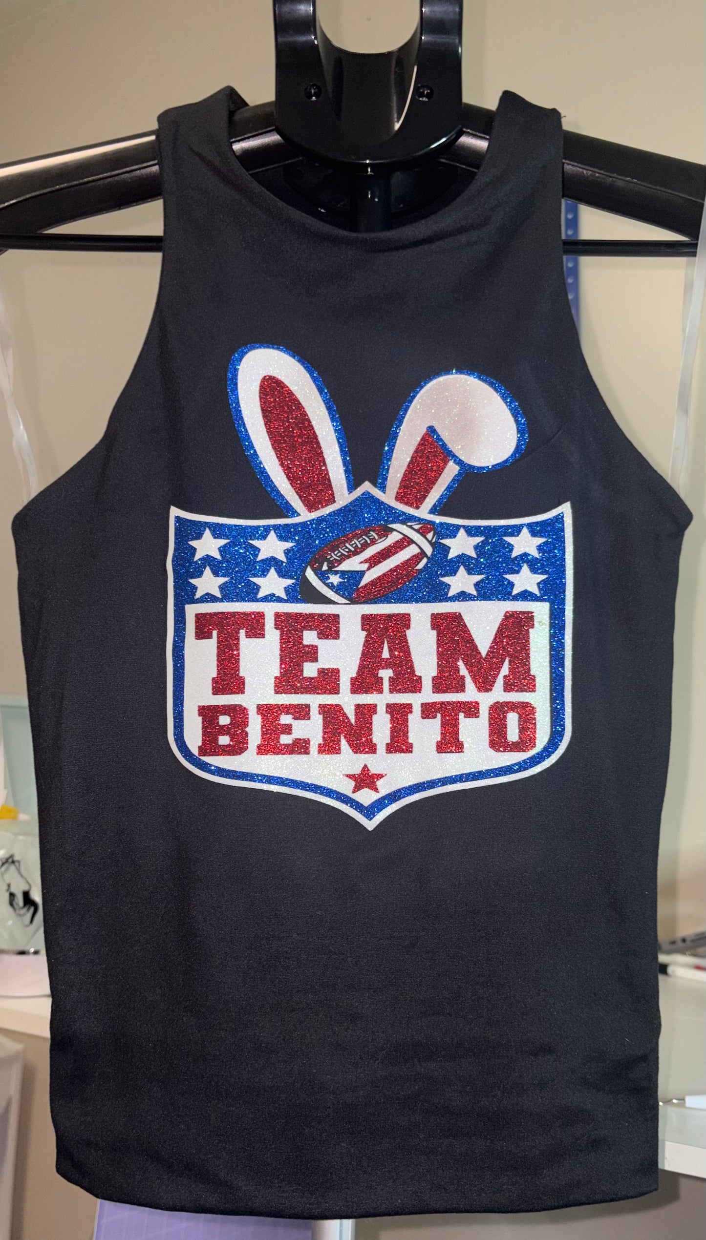 Bad Bunny Super Bowl Women's Sparkly Shirt