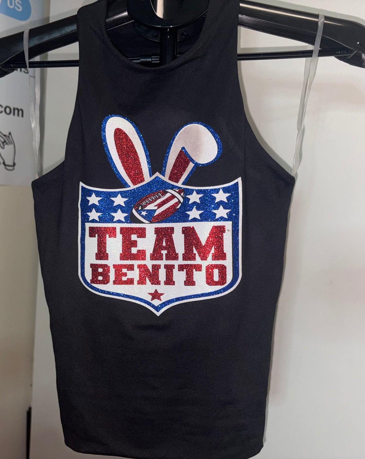 Bad Bunny Super Bowl Women's Sparkly Shirt